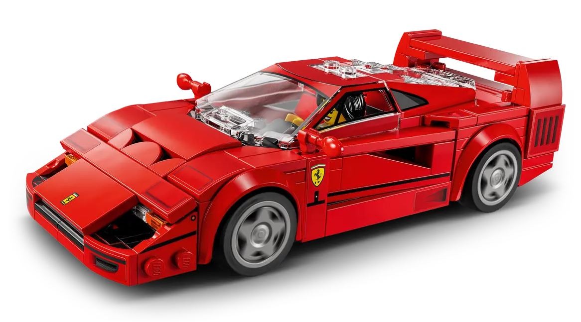 76934 lego® speed champions ferrari f40 superautomobilis, 318 d.