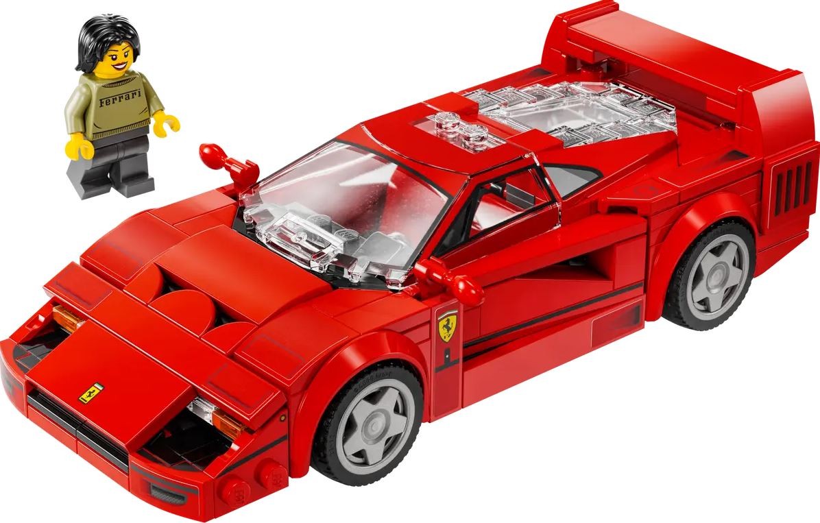 76934 lego® speed champions ferrari f40 superautomobilis, 318 d.