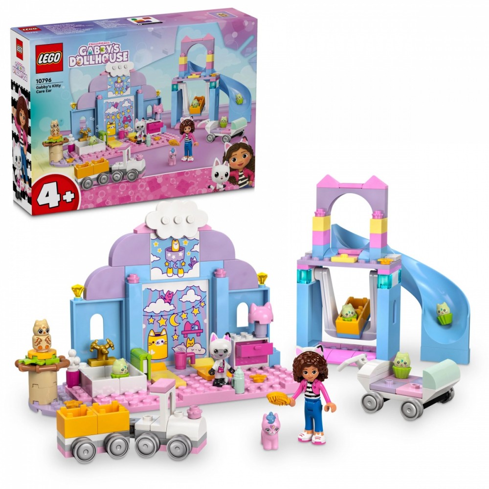 10796 lego® gabby's dollhouse gabby kačiukų darželis