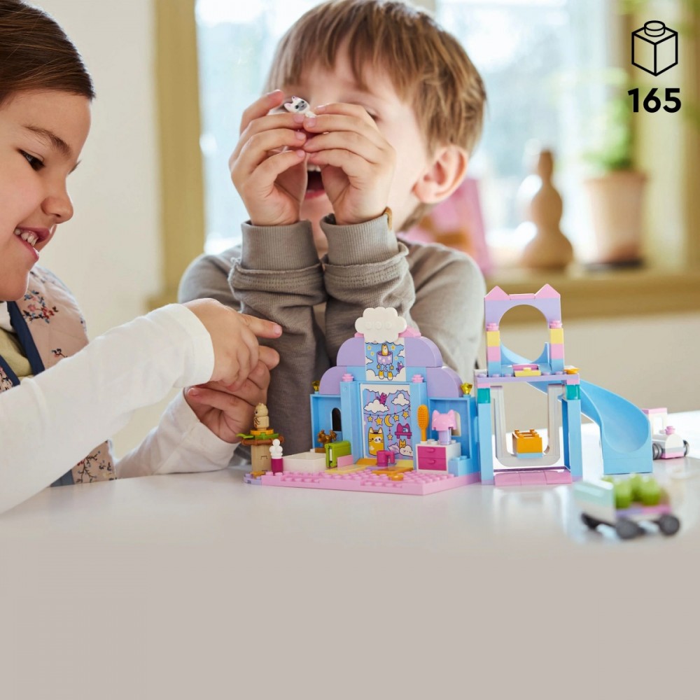 10796 lego® gabby's dollhouse gabby kačiukų darželis