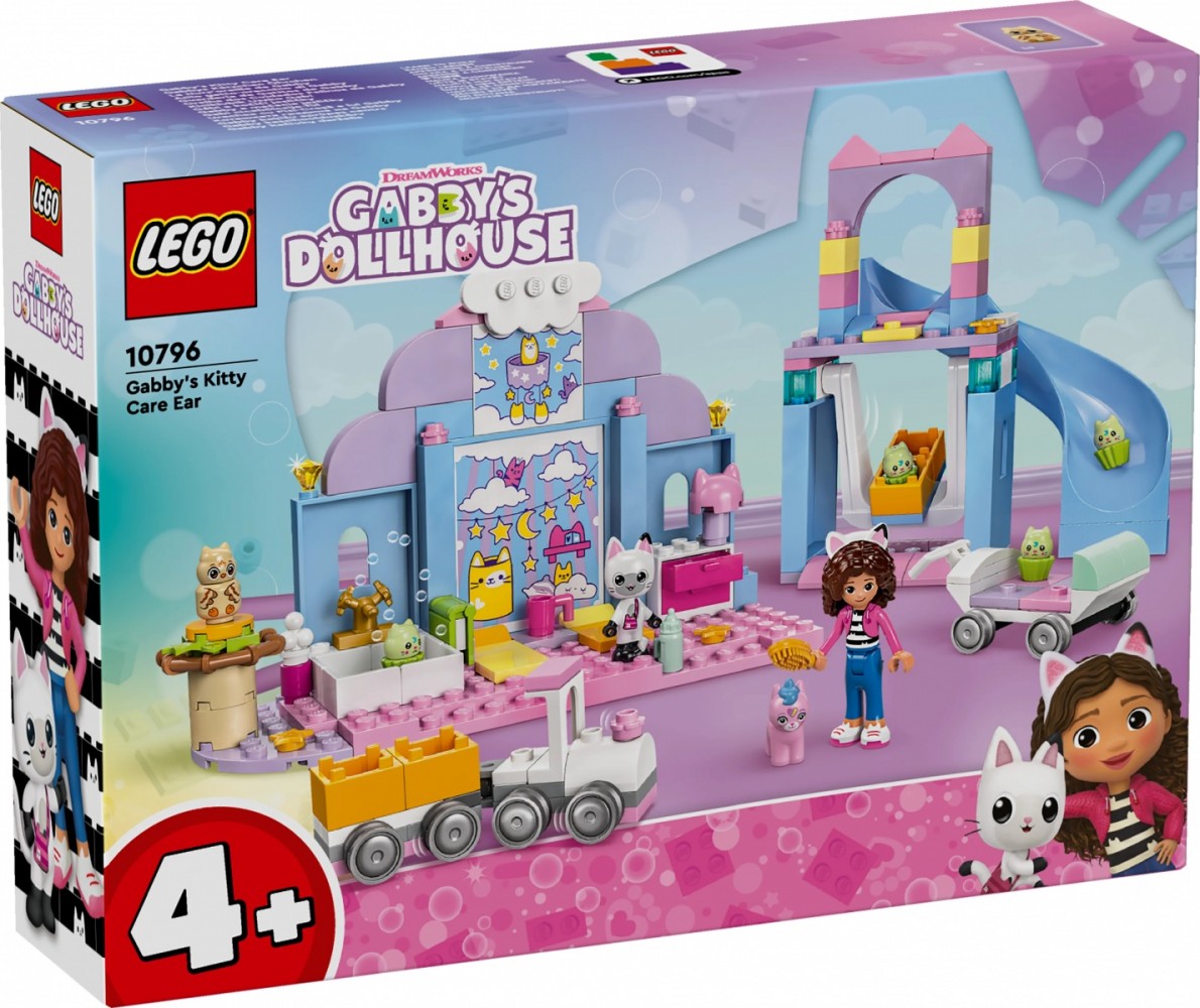 10796 lego® gabby's dollhouse gabby kačiukų darželis