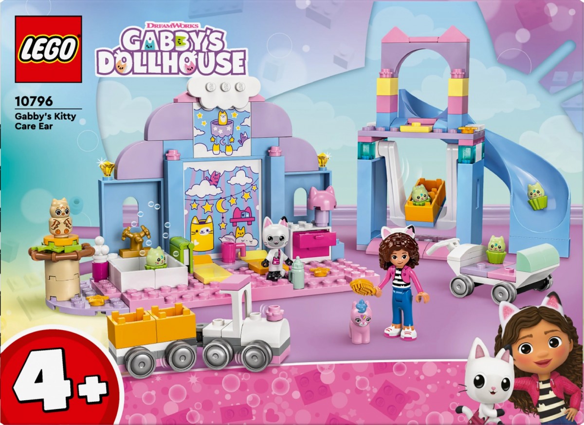10796 lego® gabby's dollhouse gabby kačiukų darželis