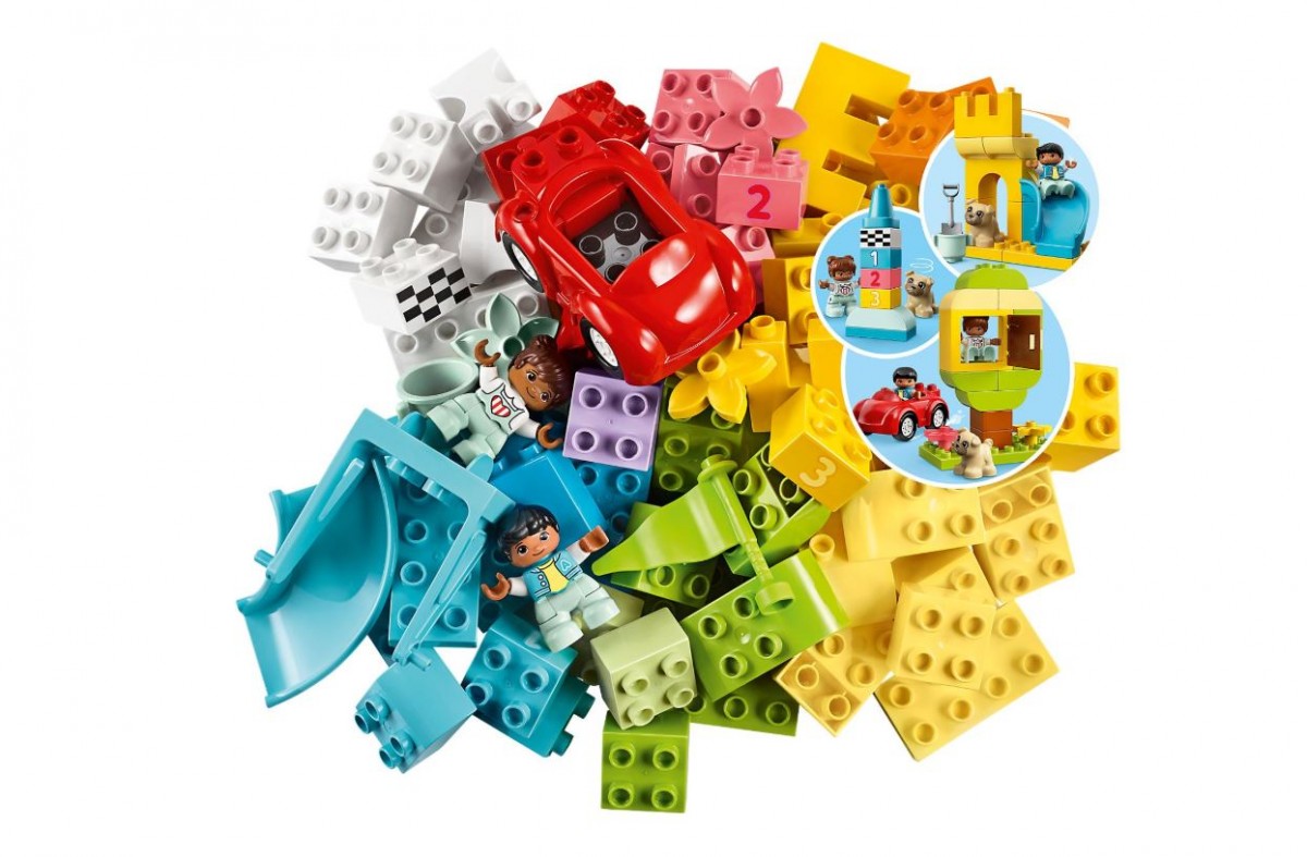 Lego duplo deluxe kaladėlių rinkinys