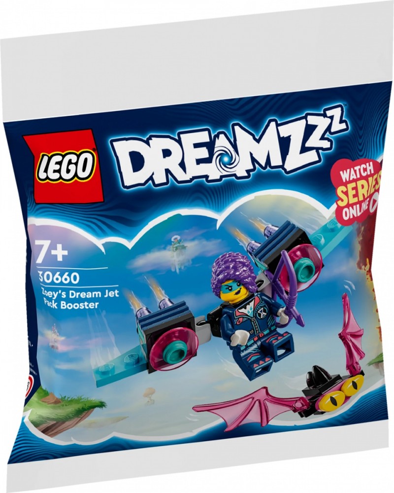 30660 lego® dreamzzz zoey sapnų reaktyvinės kuprinės greitintuvas