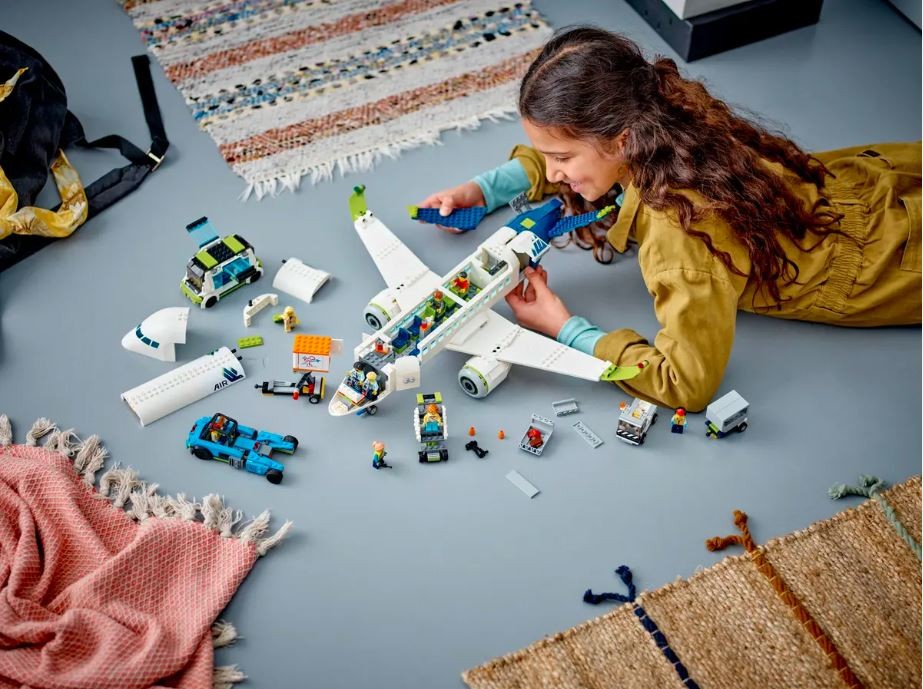 60367 lego® city keleivinis lėktuvas