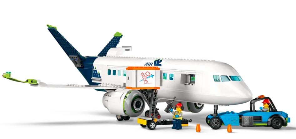 60367 lego® city keleivinis lėktuvas