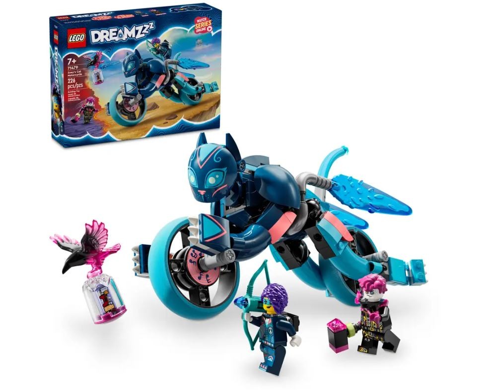 71479 lego® dreamzzz zoey's cat motociklas, 226 d.