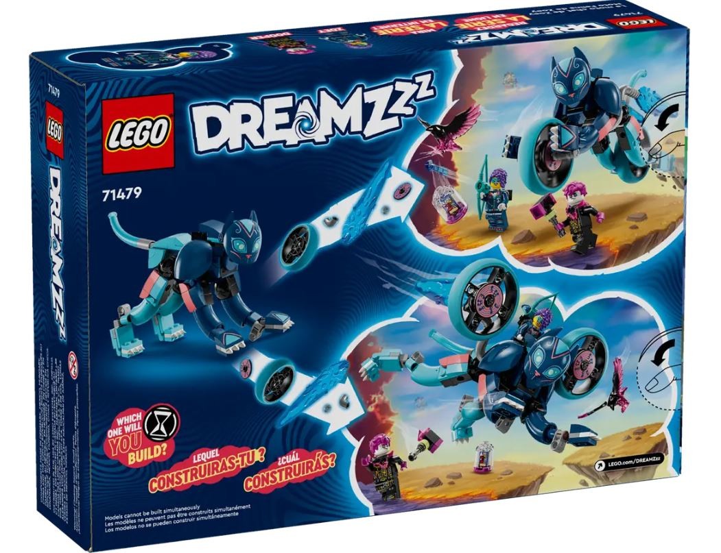 71479 lego® dreamzzz zoey's cat motociklas, 226 d.