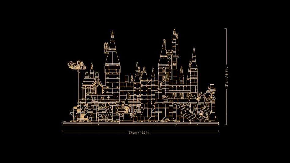 76419 lego® harry potter hogvartso pilis ir apylinkės