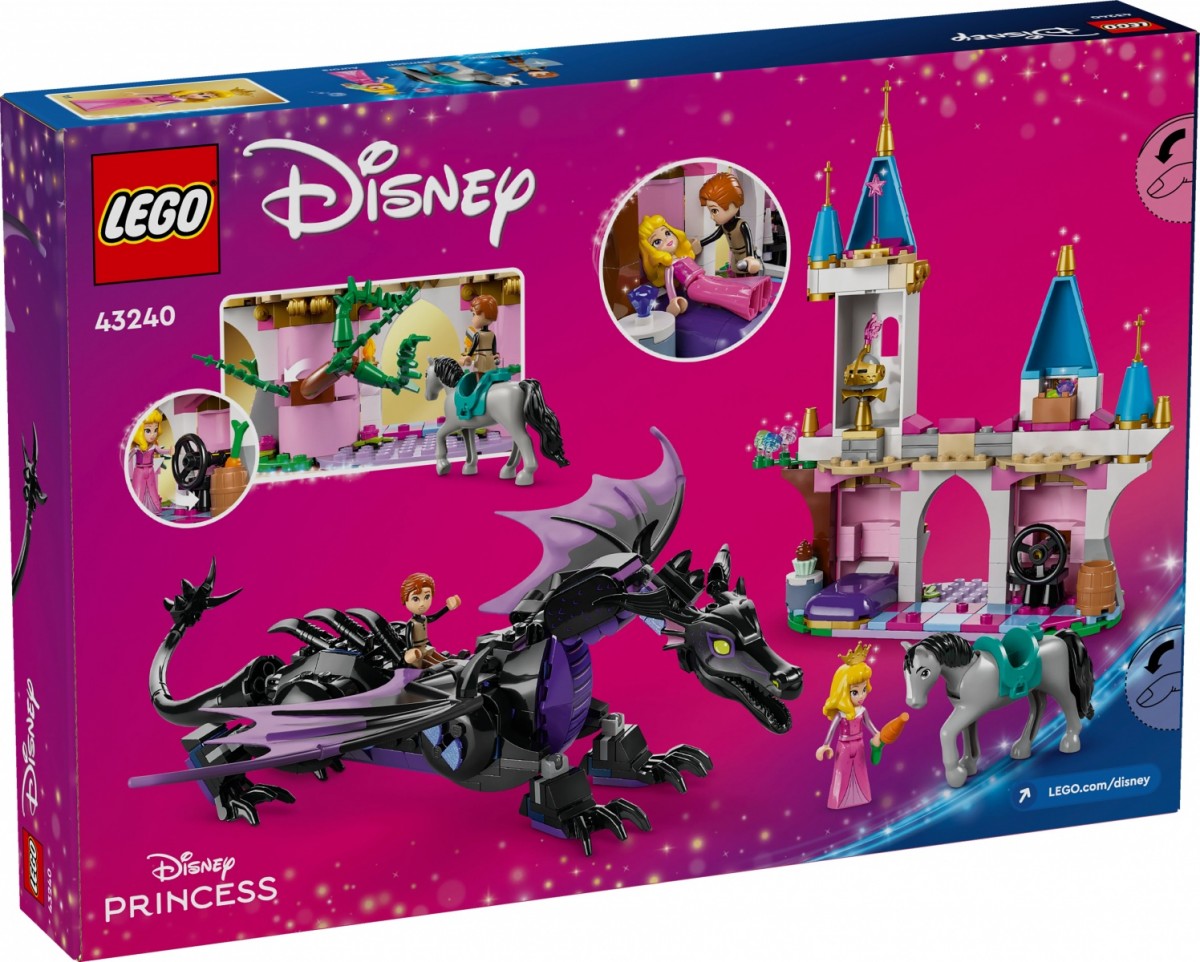 Diabolina kaip drakonas lego disney