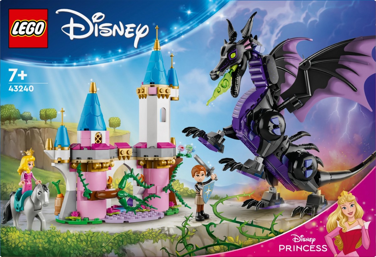 Diabolina kaip drakonas lego disney