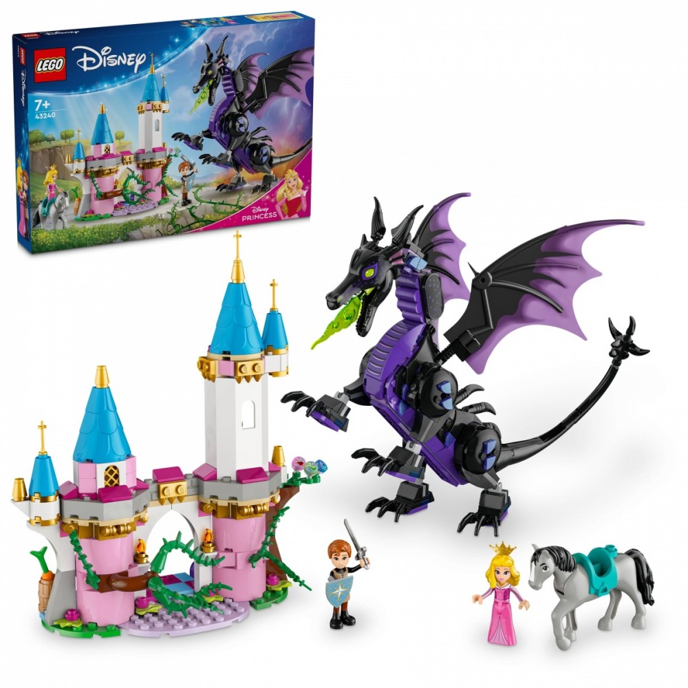 Diabolina kaip drakonas lego disney