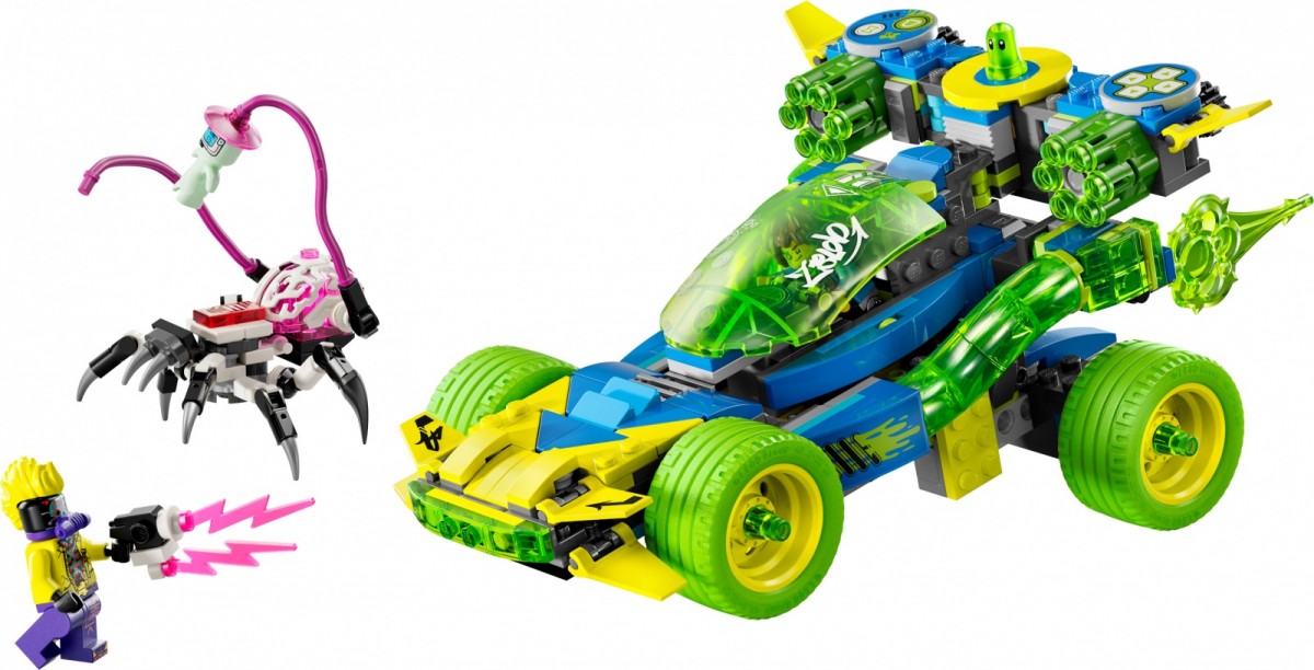 Mateo lenktyninė mašina su z-blobu, lego® dreamzzz