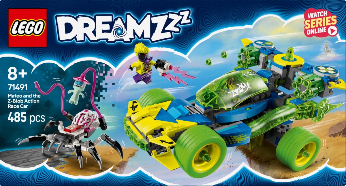 Mateo lenktyninė mašina su z-blobu, lego® dreamzzz