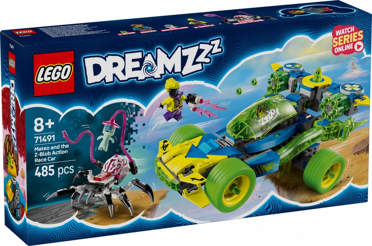 Mateo lenktyninė mašina su z-blobu, lego® dreamzzz