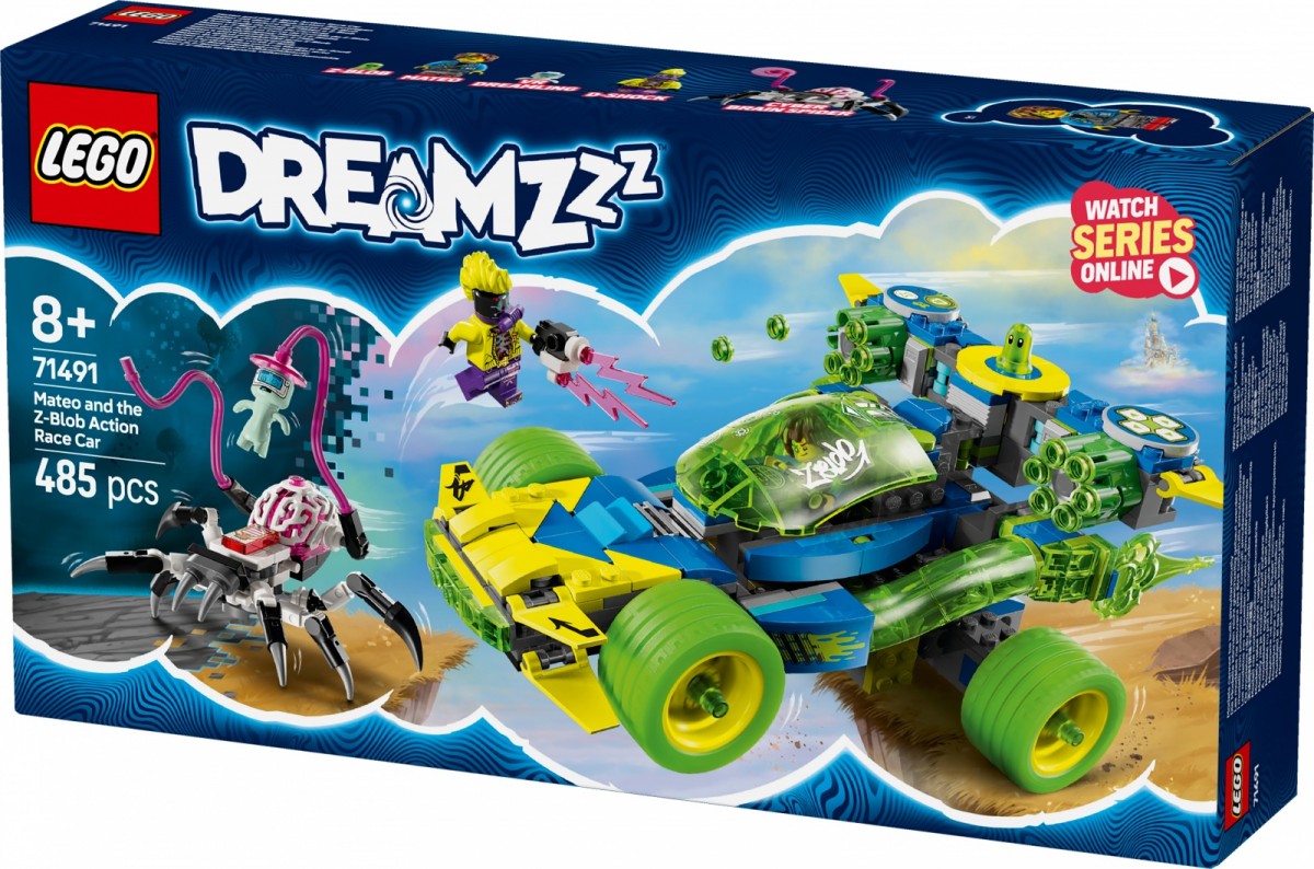 Mateo lenktyninė mašina su z-blobu, lego® dreamzzz