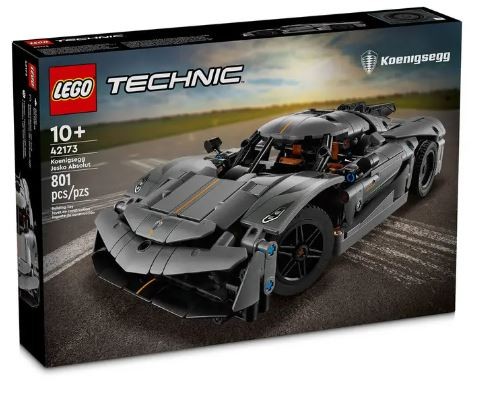 42173 lego® technic hiperautomobilis koenigsegg jesko absolut grey