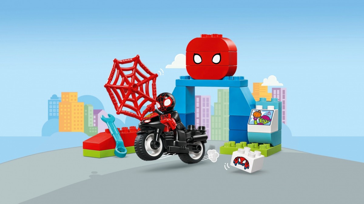 10424 lego® duplo suktuko nuotykiai su motociklu