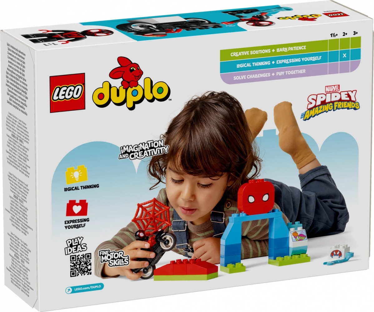 10424 lego® duplo suktuko nuotykiai su motociklu