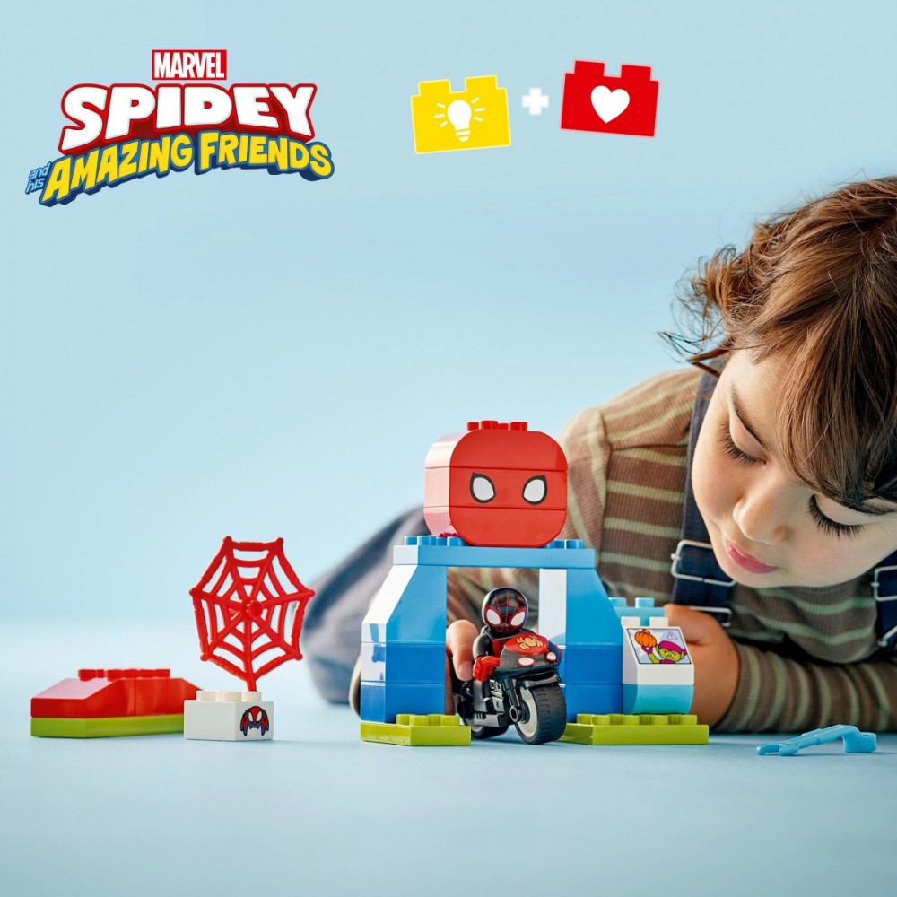 10424 lego® duplo suktuko nuotykiai su motociklu