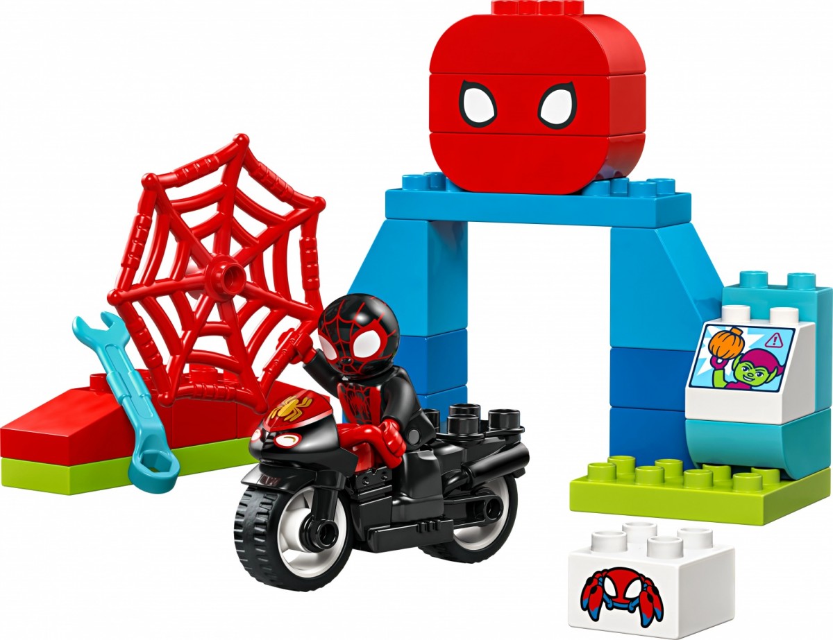 10424 lego® duplo suktuko nuotykiai su motociklu