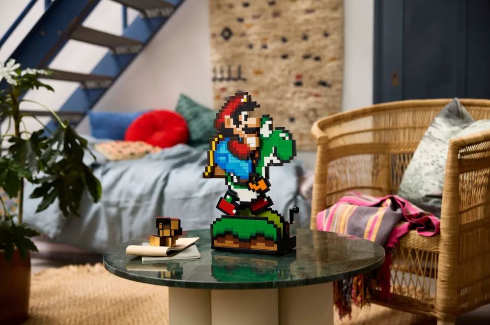 Mario ir yoshi konstruktorius lego super mario