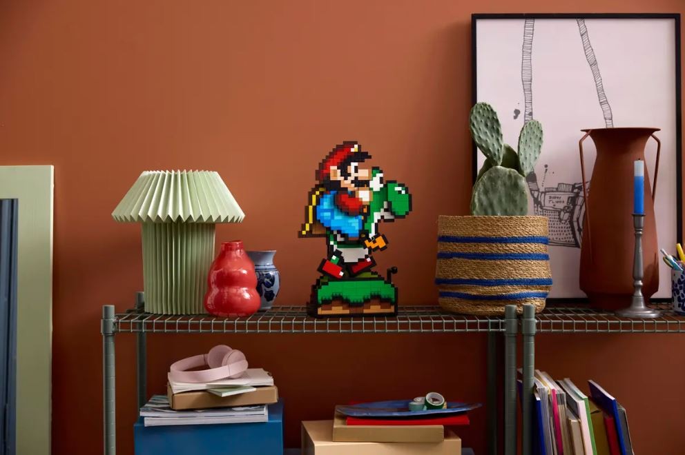 Mario ir yoshi konstruktorius lego super mario