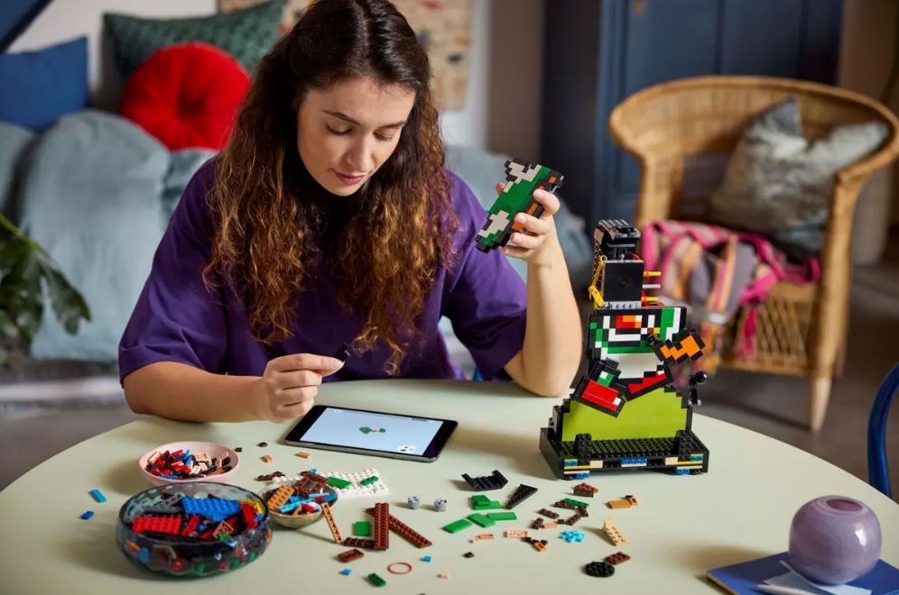 Mario ir yoshi konstruktorius lego super mario
