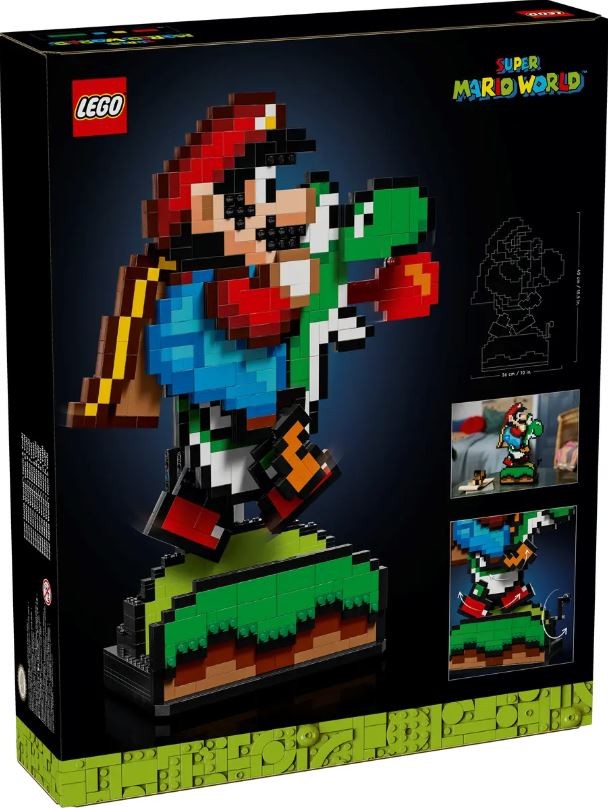 Mario ir yoshi konstruktorius lego super mario