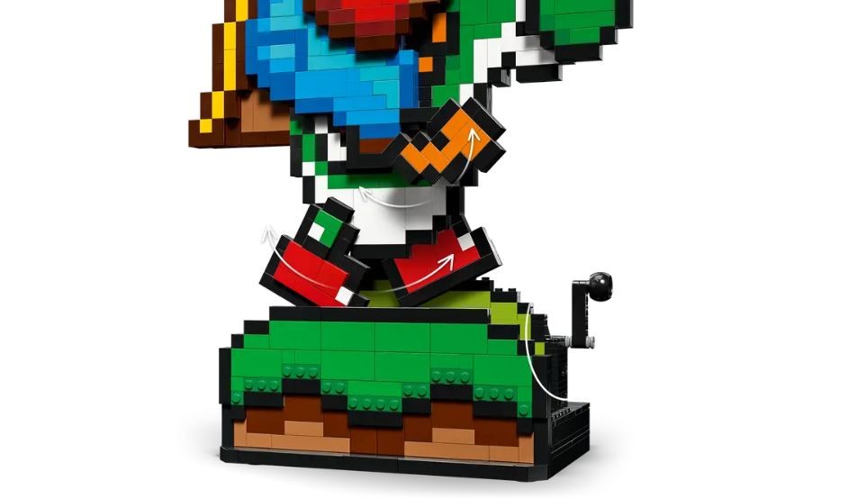 Mario ir yoshi konstruktorius lego super mario