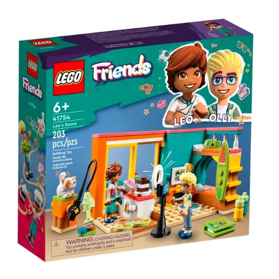 41754 lego® friends leo kambarys