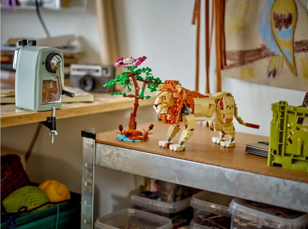 Safari laukiniai gyvūnai, lego, 9+, spalvotas