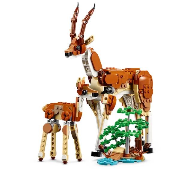 Safari laukiniai gyvūnai, lego, 9+, spalvotas