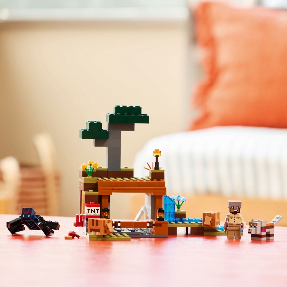 Lego rinkinys šarvuotos kasyklos ekspedicija
