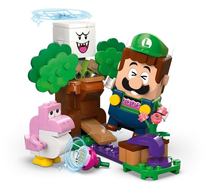 Interaktyvus rinkinys su luidžiu lego super mario