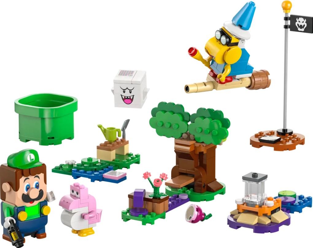 Interaktyvus rinkinys su luidžiu lego super mario