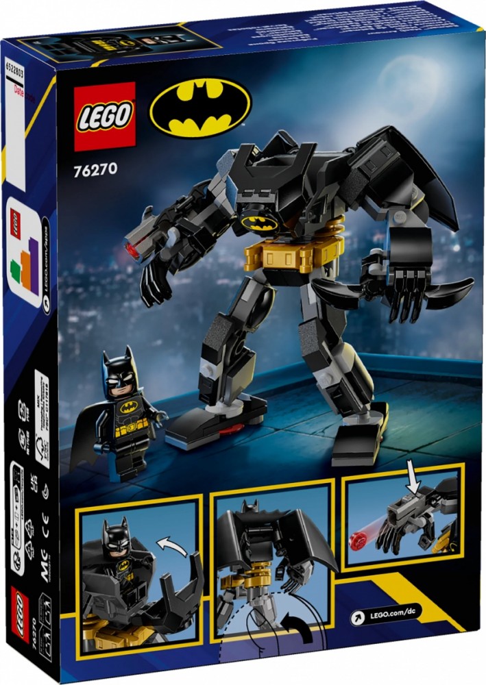 Konstruktorius betmeno mechaniniai šarvai, lego super heroes