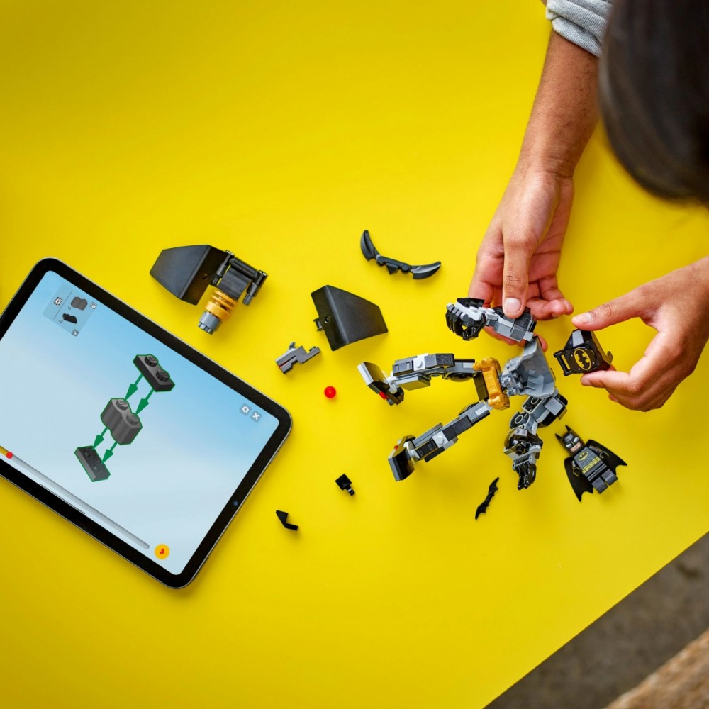 Konstruktorius betmeno mechaniniai šarvai, lego super heroes