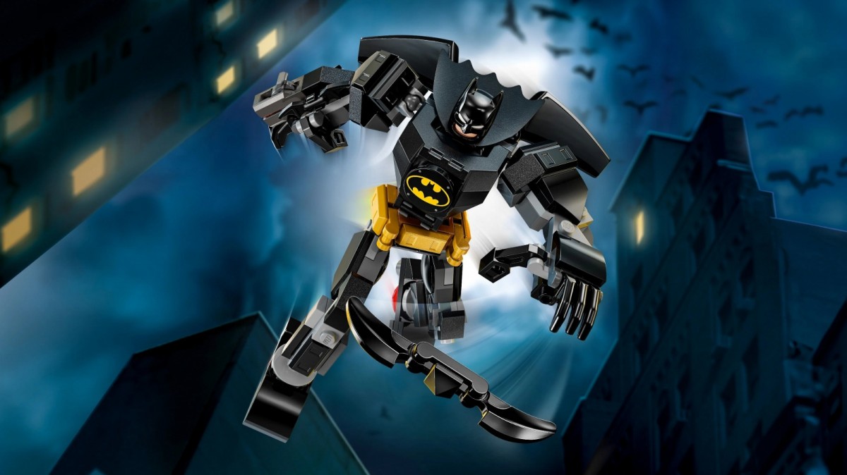 Konstruktorius betmeno mechaniniai šarvai, lego super heroes