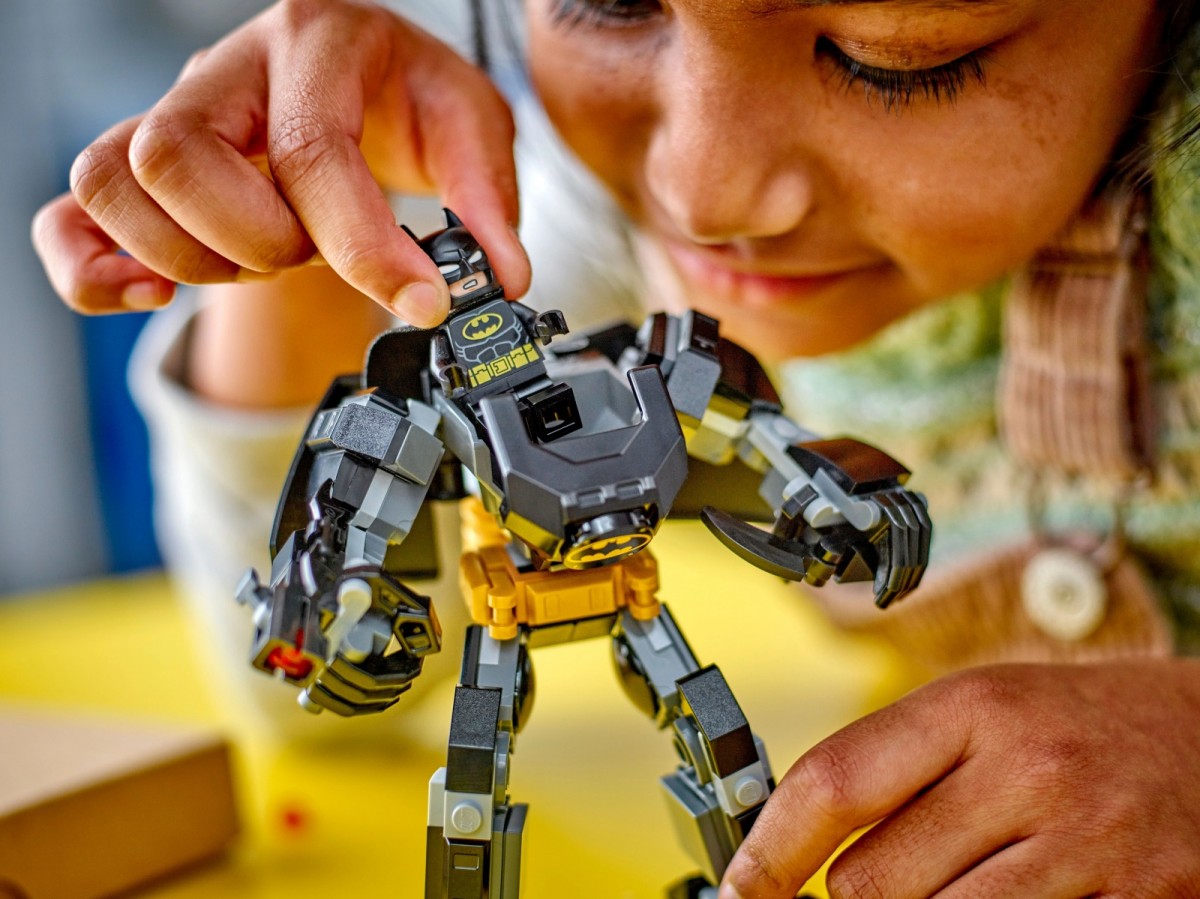Konstruktorius betmeno mechaniniai šarvai, lego super heroes
