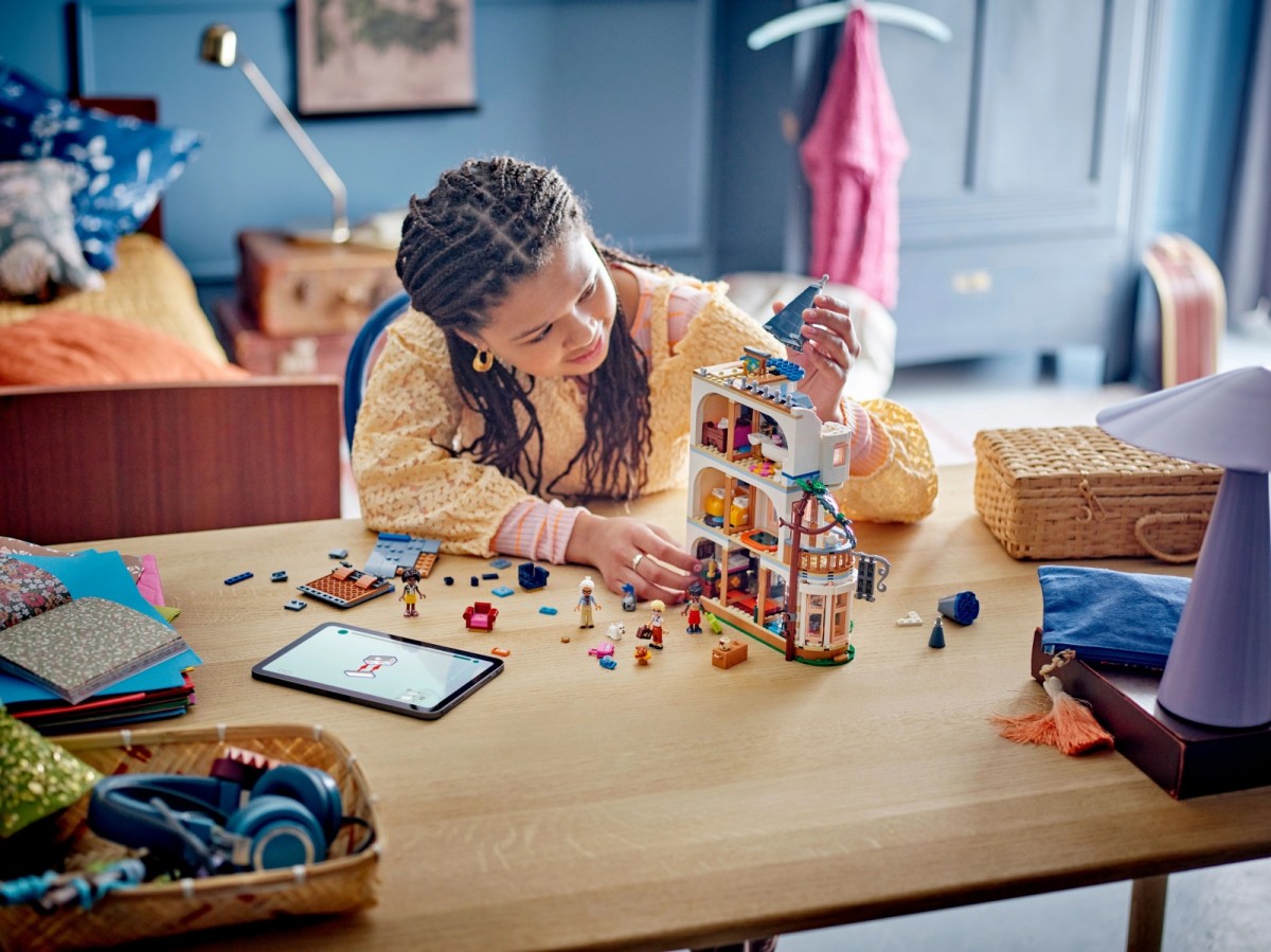 Kaladėlės lego friends, pilis