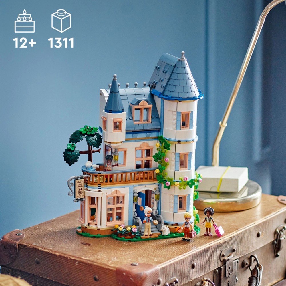 Kaladėlės lego friends, pilis