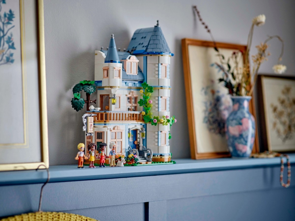Kaladėlės lego friends, pilis