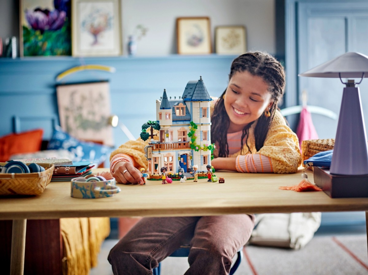 Kaladėlės lego friends, pilis