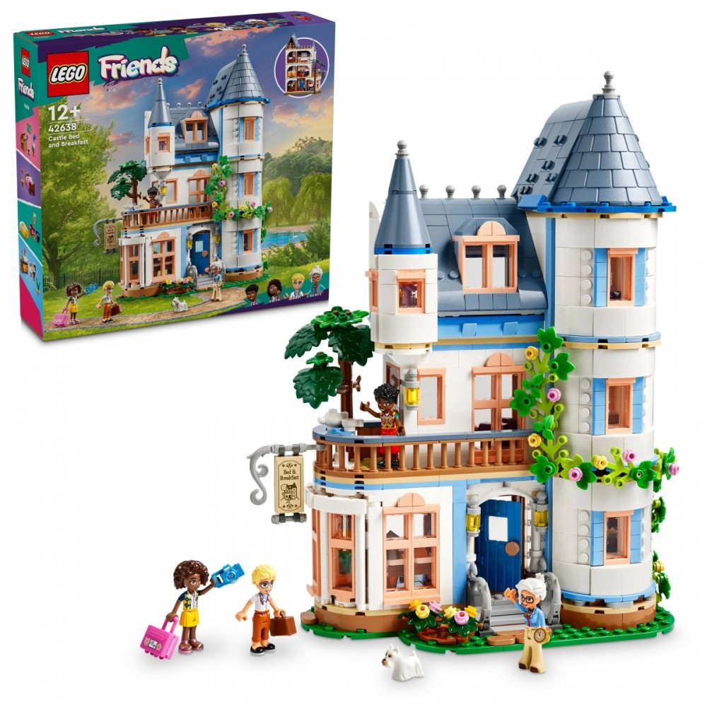 Kaladėlės lego friends, pilis