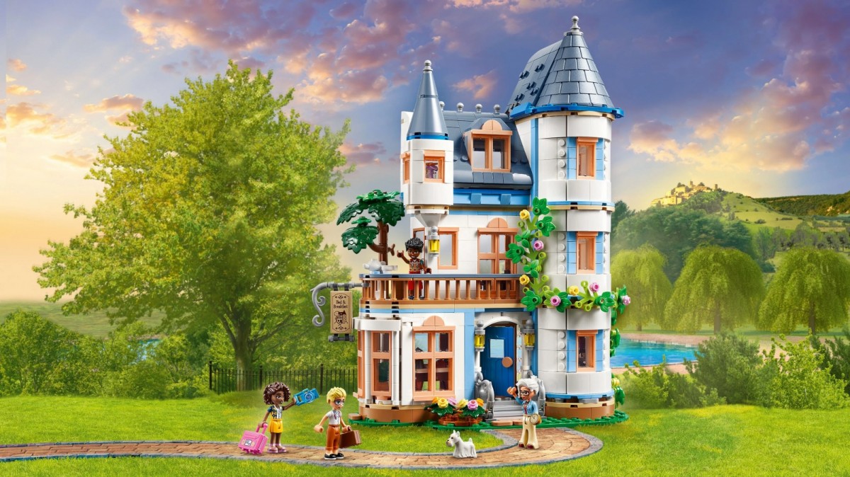 Kaladėlės lego friends, pilis