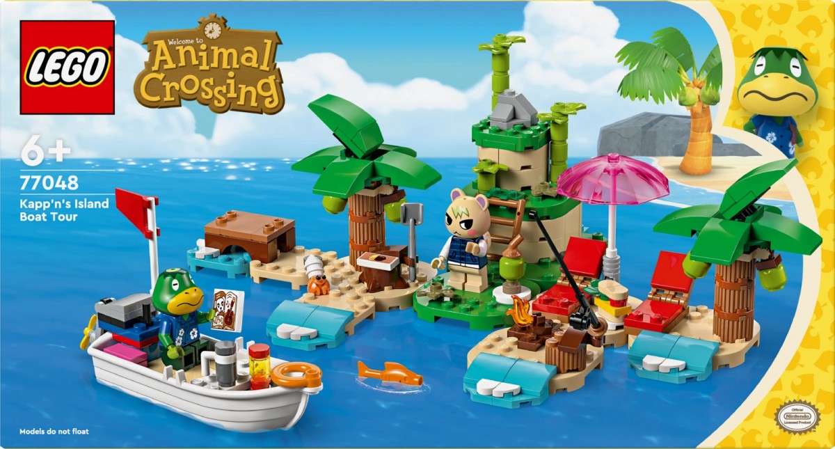 77048 lego® animal crossing kapp'n ekskursija į salą