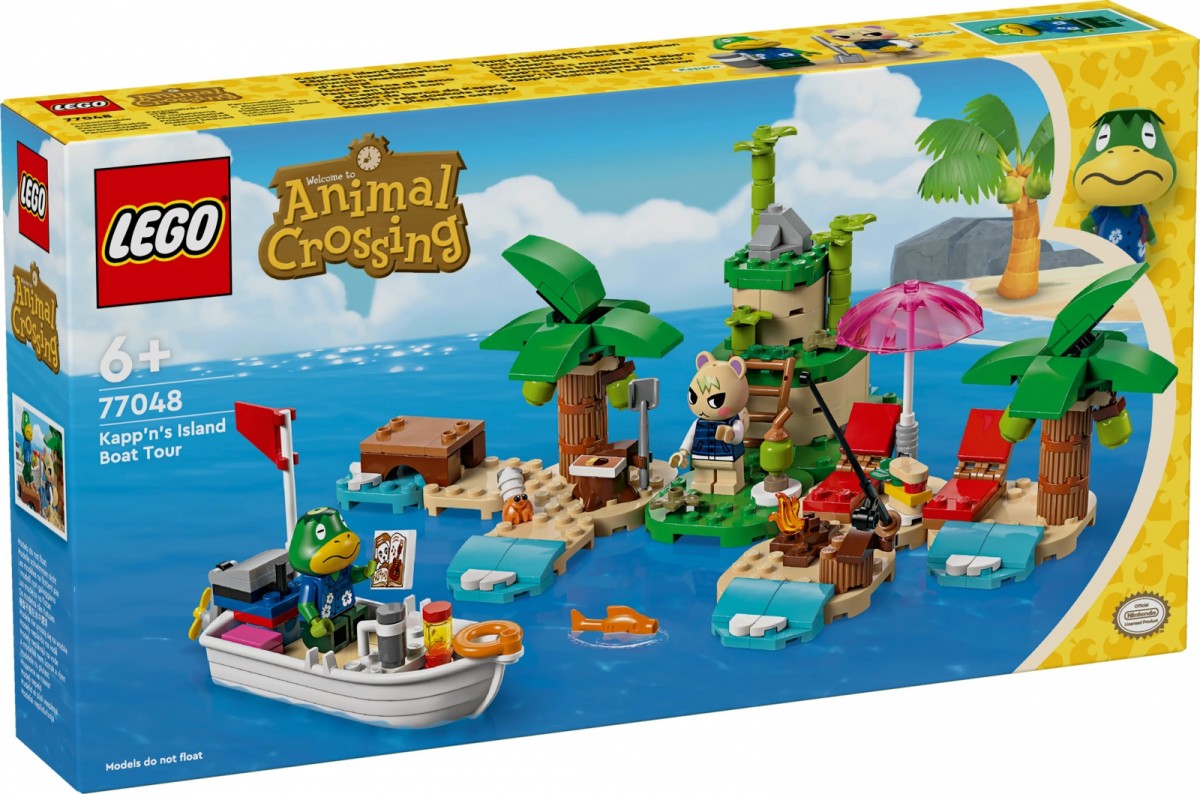 77048 lego® animal crossing kapp'n ekskursija į salą