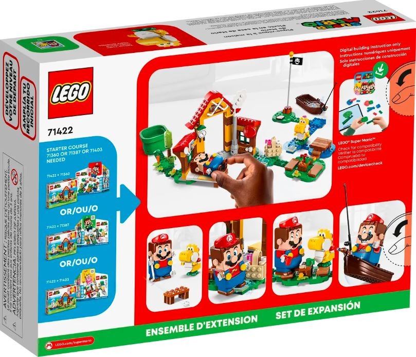 71422 lego® super mario pikniko mario name papildomas rinkinys