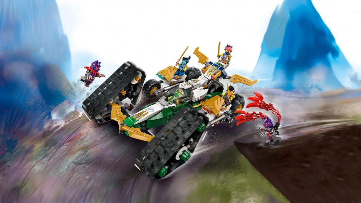 Konstruktorius lego® ninjago - ninja, transporto priemonė
